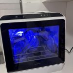 NOVETE Portable Countertop Dishwashers. Compact Dishwashers with 5L Built-in Water Tank & Inlet Hose. 5 Washing Programs. Baby Care. Air-Dry Function and LED Light for Small Apartments