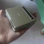 Aurzen ZIP Tri-Fold DLP Truly Mini Projector. Pocket Size. Zero-Lag Focus. One-Click Screen Mirroring. Full-Screen Mode. Type-C Fast Charging. 5.000mAh Battery. Indoor Outdoor Portable Projector.Gold