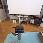 Aurzen ZIP Tri-Fold DLP Truly Mini Projector. Pocket Size. Zero-Lag Focus. One-Click Screen Mirroring. Full-Screen Mode. Type-C Fast Charging. 5.000mAh Battery. Indoor Outdoor Portable Projector.Gold
