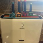 【New User Only】Modern Innovations Smart Cutting Boards and Knife Set. Self Cleaning Cutting Board & Knives Holder. Color Coded Cutting Board Set With Knives. All-In-One Cleaning Knife and Cutting Board Set