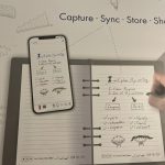 Smart Sync Pen for Note Taking with Notebook and Writing Board.Real-time Sync for Digitizing.Convert to Text.Storing.Sharing Paper Notes via APP on Smartphone/IPAD (Android and iOS)
