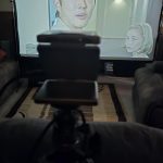 Aurzen ZIP Tri-Fold DLP Truly Mini Projector. Pocket Size. Zero-Lag Focus. One-Click Screen Mirroring. Full-Screen Mode. Type-C Fast Charging. 5.000mAh Battery. Indoor Outdoor Portable Projector.Gold