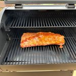 Brisk It Zelos-450 Electric Wood Pellet Smoker Grill – A.I. Smart BBQ Grill with WiFi. 7-in-1 Outdoor Grill & Smoker. PID Controller (Up to 500°F). 450 sq.in Cooking Area. Meat Probe