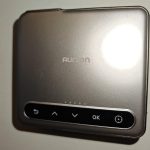 Aurzen ZIP Tri-Fold DLP Truly Mini Projector. Pocket Size. Zero-Lag Focus. One-Click Screen Mirroring. Full-Screen Mode. Type-C Fast Charging. 5.000mAh Battery. Indoor Outdoor Portable Projector.Gold