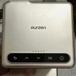 Aurzen ZIP Tri-Fold DLP Truly Mini Projector. Pocket Size. Zero-Lag Focus. One-Click Screen Mirroring. Full-Screen Mode. Type-C Fast Charging. 5.000mAh Battery. Indoor Outdoor Portable Projector.Gold