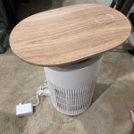 SwitchBot 4 in 1 Air Purifiers Table with Matter, Up to 3620 ft², H13 HEPA Pet Filter, Wireless Charging, Washable Pre-filter, 10 RGB Colors, Work with Apple Home, Alexa, GoogleHome, HomeAssistant