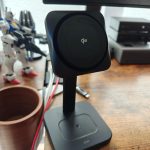 ESR for MagSafe Charger Stand. 3 in 1 Charging Station with CryoBoost. Phone-Cooling Wireless Charging. Qi2 Certified 15W MagSafe Stand. for iPhone 17/16/15/14/13/12. AirPods. Apple Watch. White