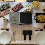 Severin RG 2371 Raclette Grill Natural Cooking Stone Smokeless Odourless with 8 Non-stick Pans