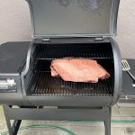 Brisk It Zelos-450 Electric Wood Pellet Smoker Grill – A.I. Smart BBQ Grill with WiFi. 7-in-1 Outdoor Grill & Smoker. PID Controller (Up to 500°F). 450 sq.in Cooking Area. Meat Probe