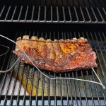 Brisk It Zelos-450 Electric Wood Pellet Smoker Grill – A.I. Smart BBQ Grill with WiFi. 7-in-1 Outdoor Grill & Smoker. PID Controller (Up to 500°F). 450 sq.in Cooking Area. Meat Probe