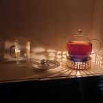 1200ml/40 oz Glass Teapot with 4 Double Wall Teacups and Removable Stainless Steel Infuser. Tea Sets for Adults. Clear Tea Kettle Stovetop Safe for Loose Leaf and Blooming Tea.Gifts for Christmas