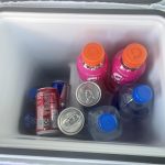 LiTHELi Frozen Pack 12V Car Refrigerator & Portable Electric Cooler. 20L/21QT with 2 U20 Batteries. -4~68℉ Travel Fridge Freezer for Camping.
