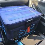 LiTHELi Frozen Pack 12V Car Refrigerator & Portable Electric Cooler. 20L/21QT with 2 U20 Batteries. -4~68℉ Travel Fridge Freezer for Camping.