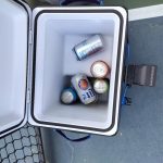 LiTHELi Frozen Pack 12V Car Refrigerator & Portable Electric Cooler. 20L/21QT with 2 U20 Batteries. -4~68℉ Travel Fridge Freezer for Camping.