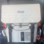LiTHELi Frozen Pack 12V Car Refrigerator & Portable Electric Cooler. 20L/21QT with 2 U20 Batteries. -4~68℉ Travel Fridge Freezer for Camping.