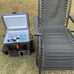 LiTHELi Frozen Pack 12V Car Refrigerator & Portable Electric Cooler. 20L/21QT with 2 U20 Batteries. -4~68℉ Travel Fridge Freezer for Camping.