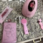 Facial Steamer Spa Kit with Complimentary 17 Skin Care Tools | Face Steamer for Facial Deep Cleaning with Towel Warmer & Humidifier Mode| Self Care Gifts for Women, Spa Gifts, Birthday Gifts for Women