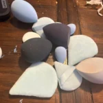 Makeup Sponge Set BS-MALL Triangle Puff 14PCS Non-Latex Beauty Blender Sponges with Travel Case. Soft Makeup Puff for Foundation. Concealer. Cream & Powder. Face & Eye Blending for Sensitive Skin
