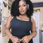 300% Glueless Wigs Human Hair Afro Kinky Curly Headband Wig Upgrade 3 IN 1 Half Wig With Drawstring Seamless Clip Ins Flip Over