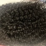 300% Glueless Wigs Human Hair Afro Kinky Curly Headband Wig Upgrade 3 IN 1 Half Wig With Drawstring Seamless Clip Ins Flip Over