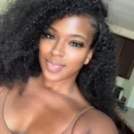 300% Glueless Wigs Human Hair Afro Kinky Curly Headband Wig Upgrade 3 IN 1 Half Wig With Drawstring Seamless Clip Ins Flip Over
