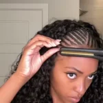 300% Glueless Wigs Human Hair Afro Kinky Curly Headband Wig Upgrade 3 IN 1 Half Wig With Drawstring Seamless Clip Ins Flip Over