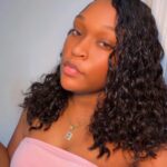 Pizazz 99J Burgundy Deep Wave Lace Front Wigs Human Hair Pre Plucked | 13x4 HD Lace Frontal Wigs with Baby Hair Pre Bleached Knots 180 Density Human Hair Wigs for Women18 Inch