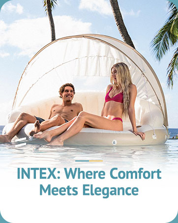 Intex 68307EP Explorer K2 Inflatable Kayak Set: Includes Deluxe 86in Aluminum Oars and High-Output Pump – SuperStrong PVC – Adjustable Seats with Backrest – 2-Person – 400lb Weight Capacity