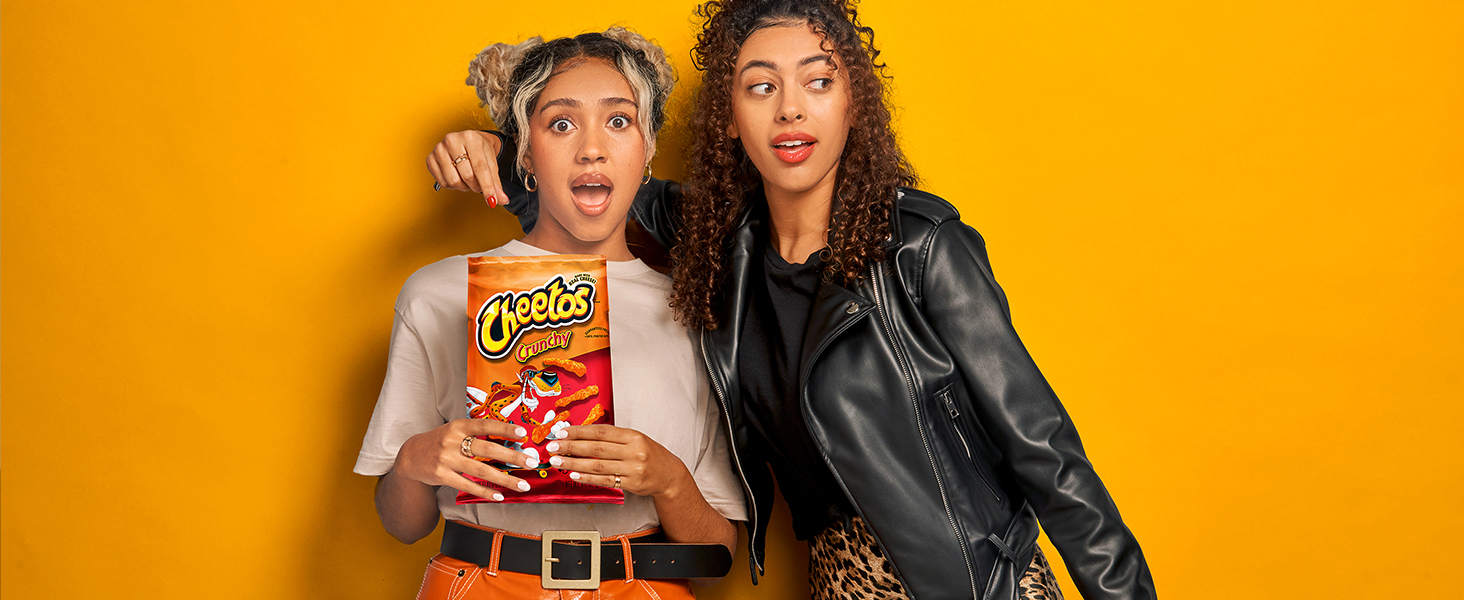 Cheetos Cheese Flavored Snacks. Crunchy. 2 Ounce (Pack of 64)