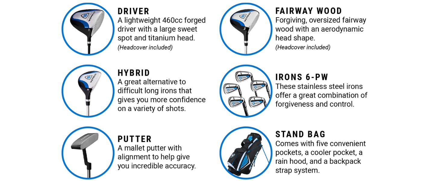 Callaway Golf Men's Strata Complete Set