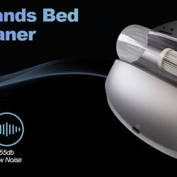 Mite Vacuum Cleaner for Mattresses Bed Vacuum with UV, High Heating, Smart Sensor, Lightweight, and Deep Clean Dust and Pet Hair