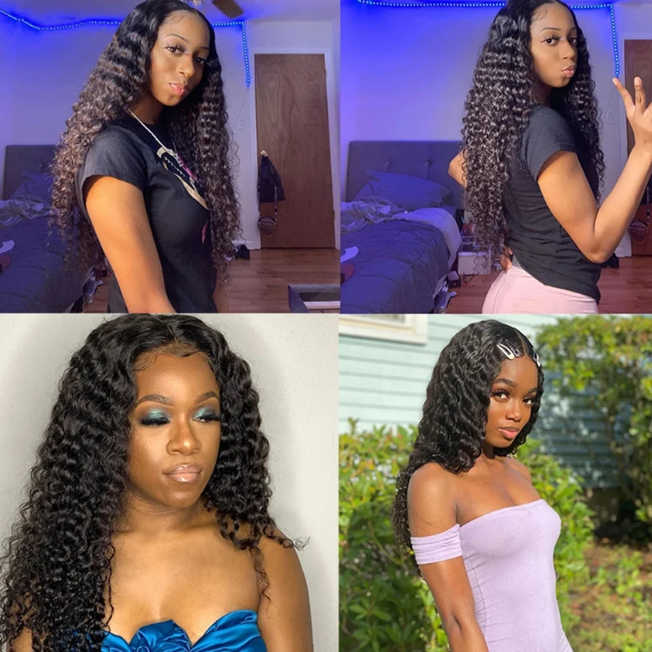 200% Density Deep Wave Wig
