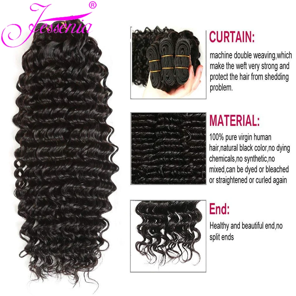 200% Density Deep Wave Wig