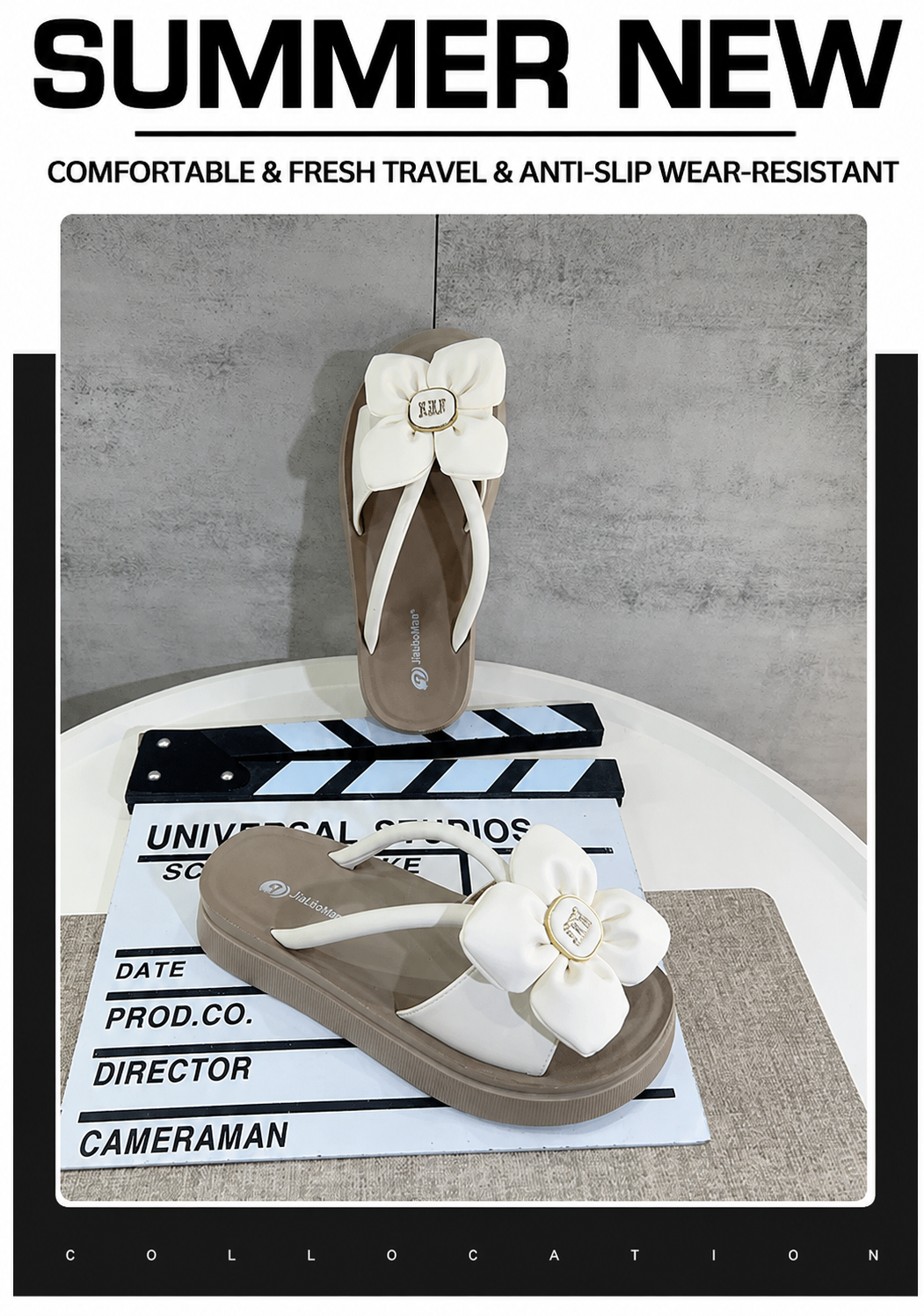 Fairy-style genuine leather sandals for women, perfect for summer 2026, thick-soled beach sandals with bows, suitable for wearing with skirts.