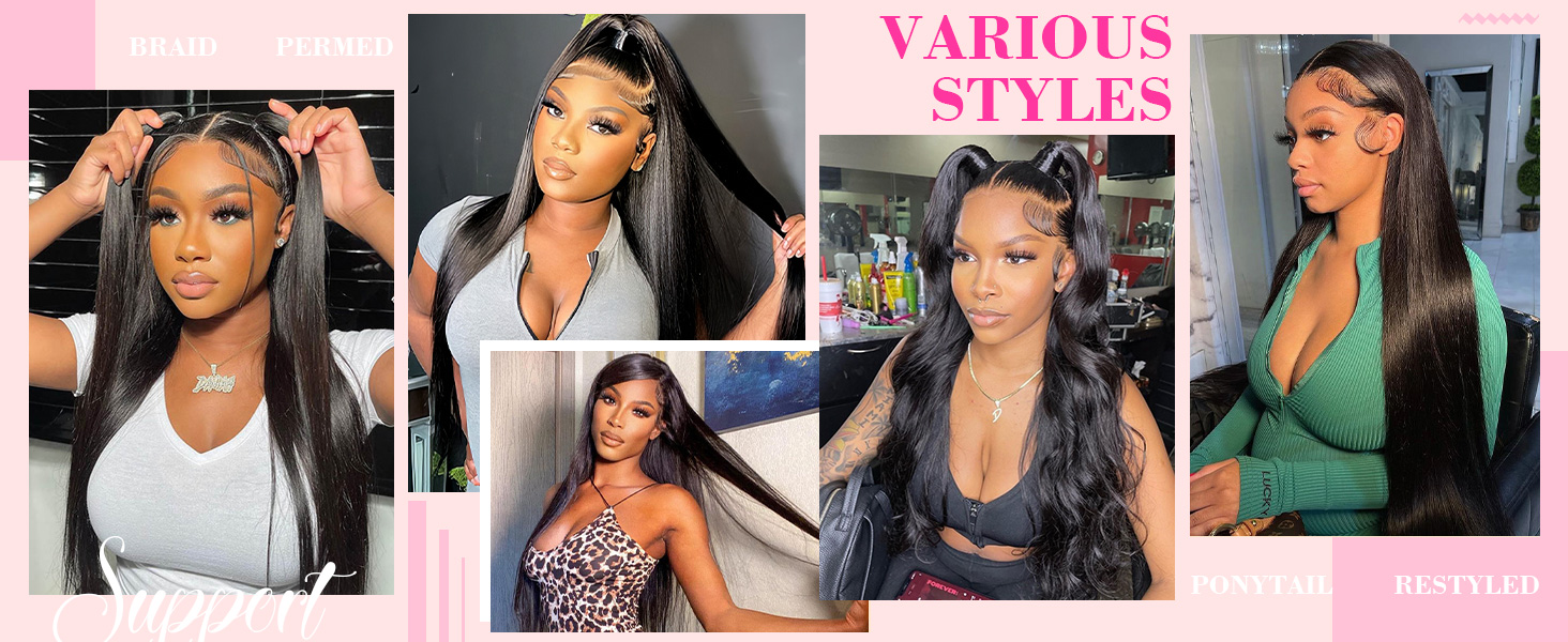 Pizazz 99J Burgundy Deep Wave Lace Front Wigs Human Hair Pre Plucked | 13x4 HD Lace Frontal Wigs with Baby Hair Pre Bleached Knots 180 Density Human Hair Wigs for Women18 Inch