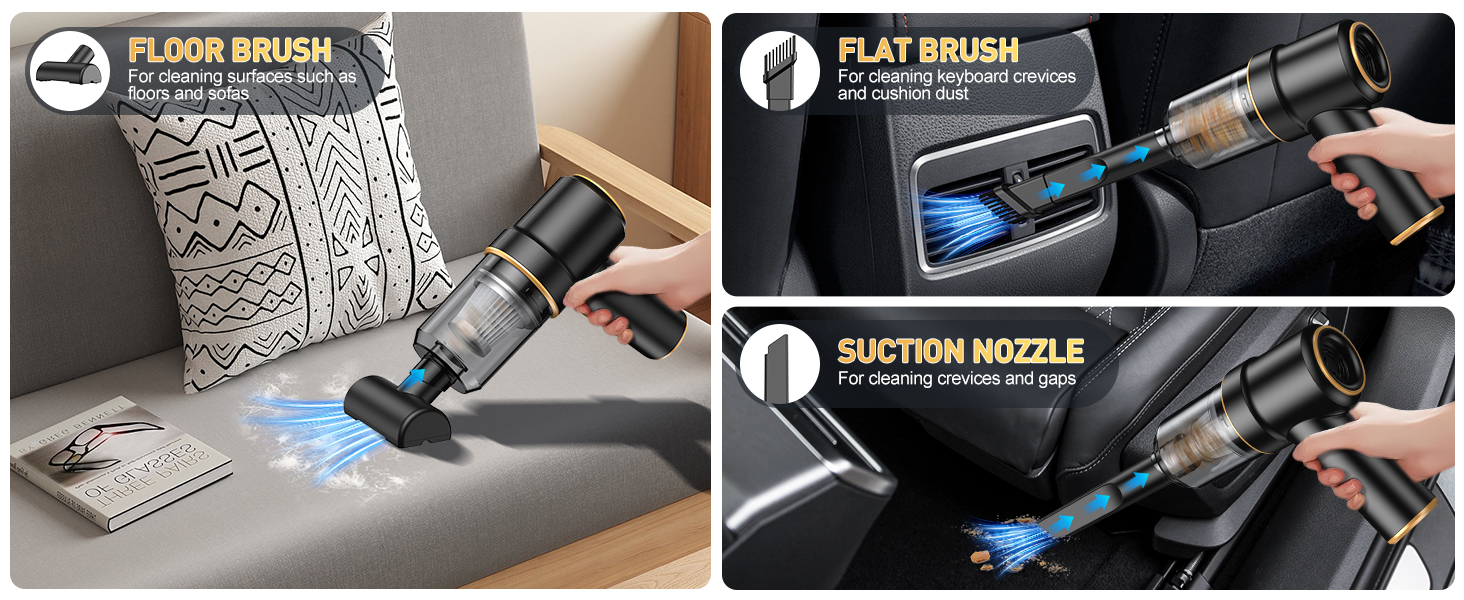 KMM Handheld Car Vacuum Cleaner.