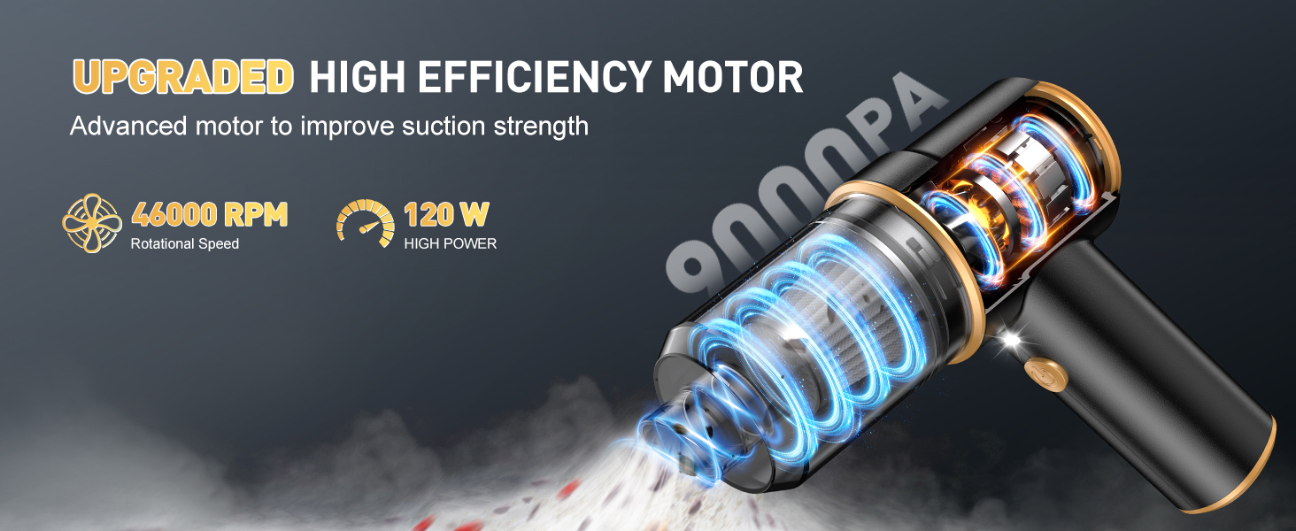 KMM Handheld Car Vacuum Cleaner.