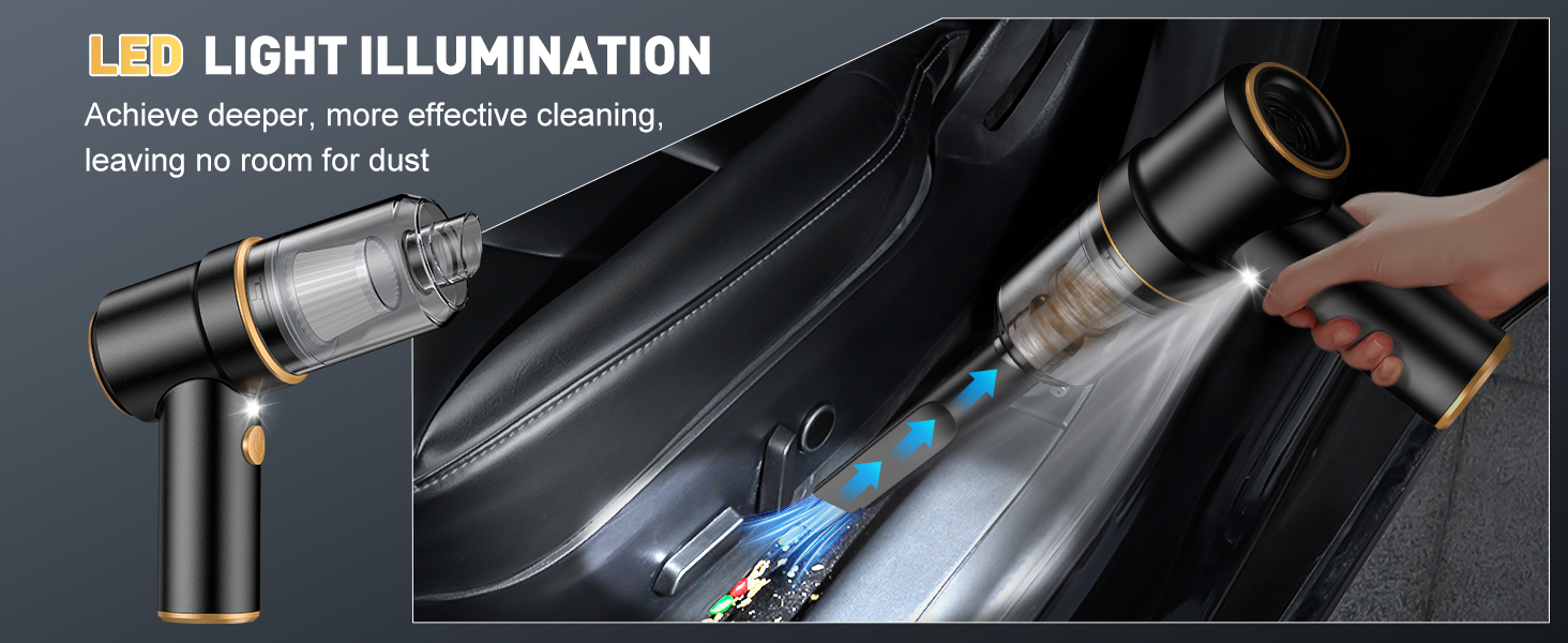 KMM Handheld Car Vacuum Cleaner.