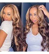 Pizazz 99J Burgundy Deep Wave Lace Front Wigs Human Hair Pre Plucked | 13x4 HD Lace Frontal Wigs with Baby Hair Pre Bleached Knots 180 Density Human Hair Wigs for Women18 Inch