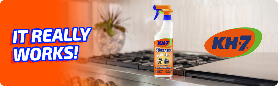 KH-7 Super Degreaser Multipurpose Cleaning Spray