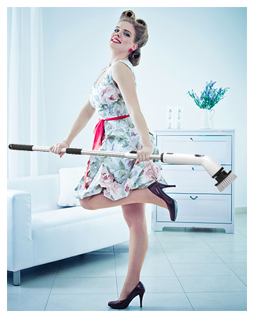 TUYU 8-in-1 Cordless Electric Spin Scrubber